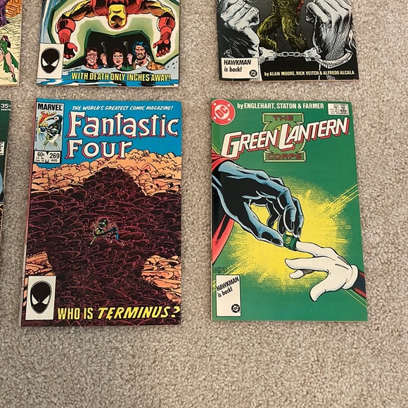 Lot of 6 Comics Iron man Swamp Thing Many more - Picture 4 of 5